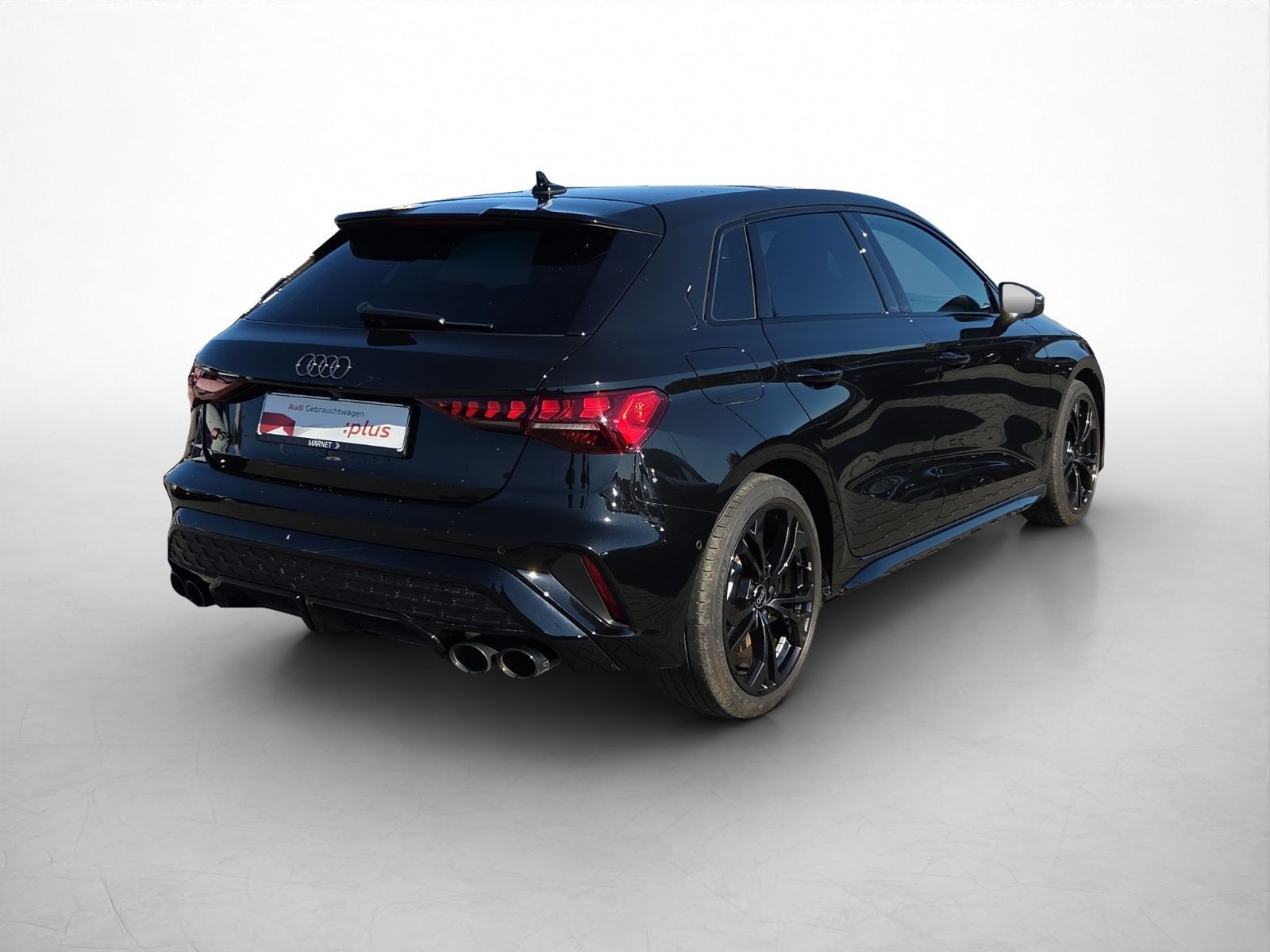 Audi S3 2025 г. Чёрный, пробег 19950 км