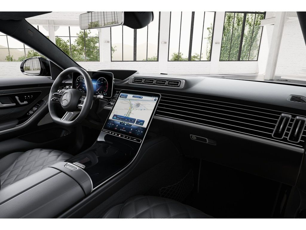 Mercedes-Benz S 450 2024 г. Белый, пробег 53931 км