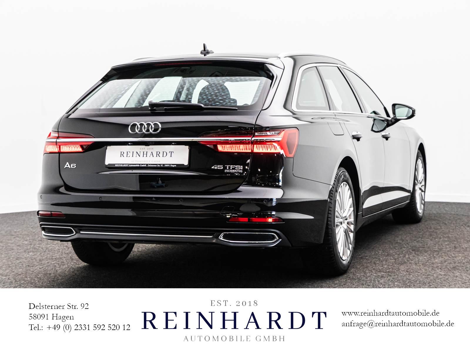 Audi A6 2022 г. Чёрный, пробег 45760 км