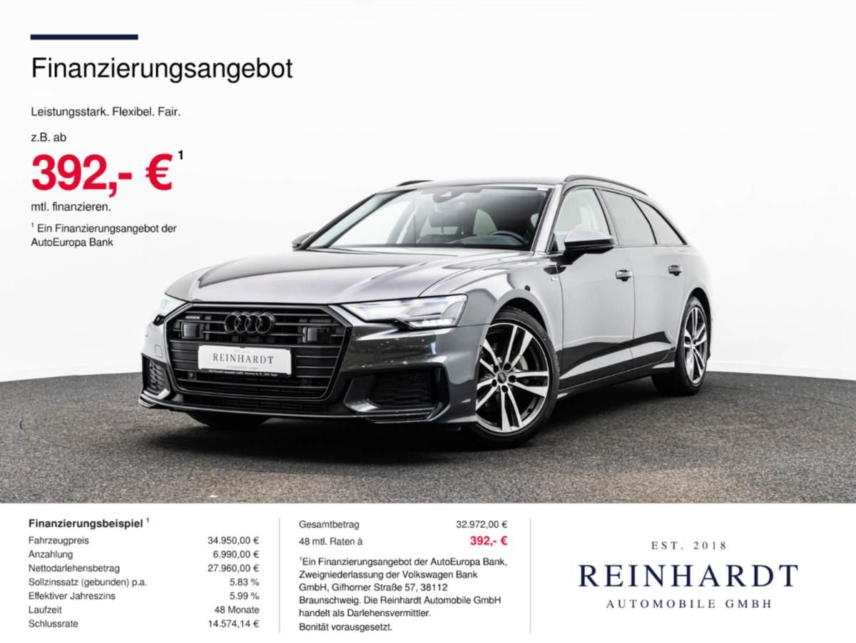 Audi A6 2022 г. Серый, пробег 45804 км