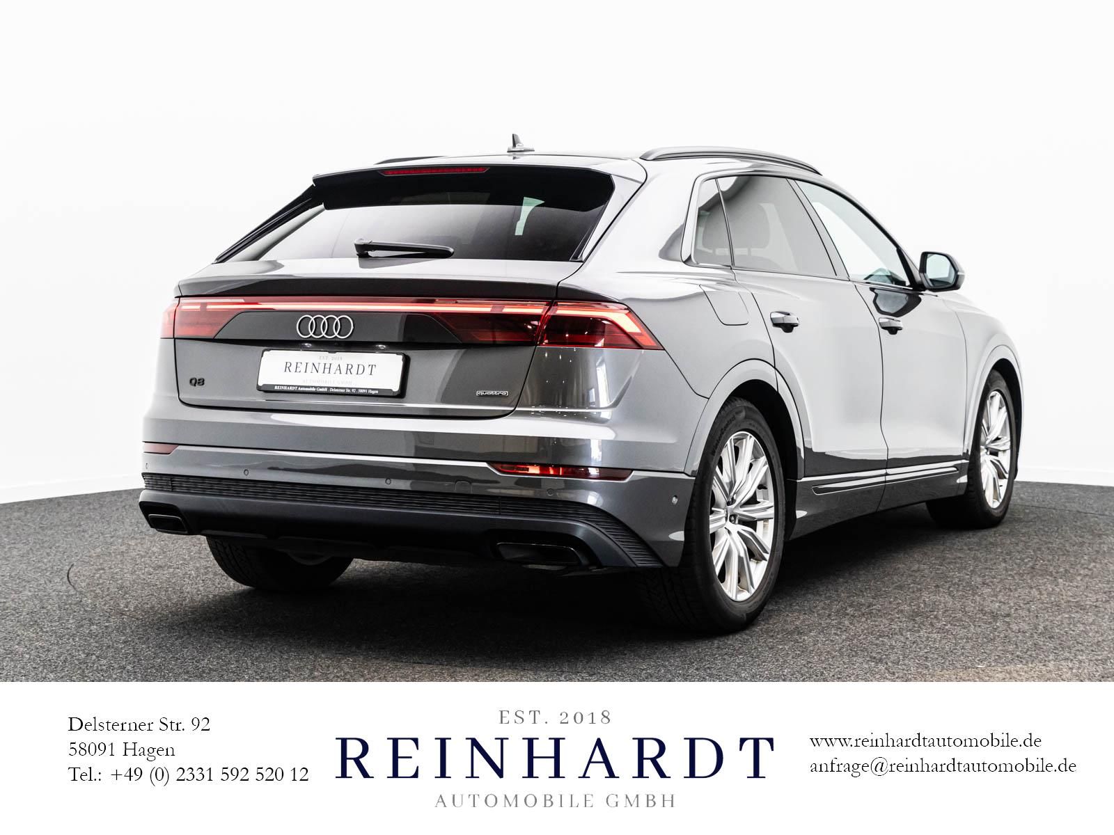 Audi Q8 2025 г. Серый, пробег 53585 км