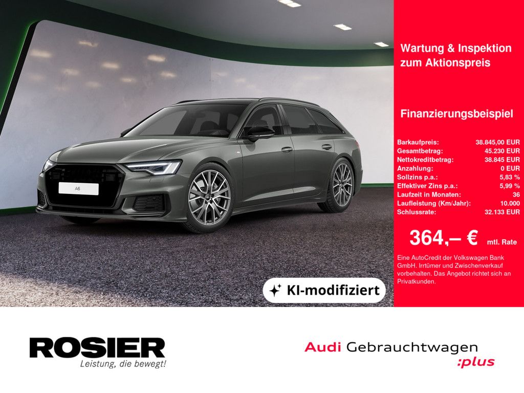 Audi A6 2023 г. Серый, пробег 49802 км