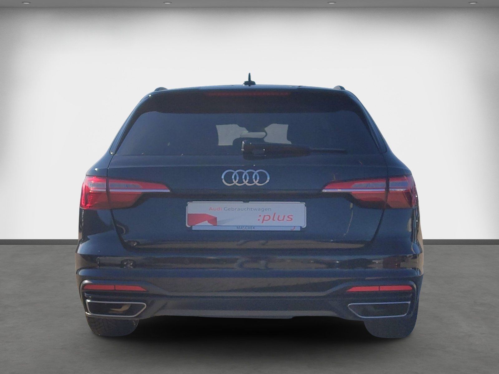 Audi A4 2023 г. Чёрный, пробег 46890 км