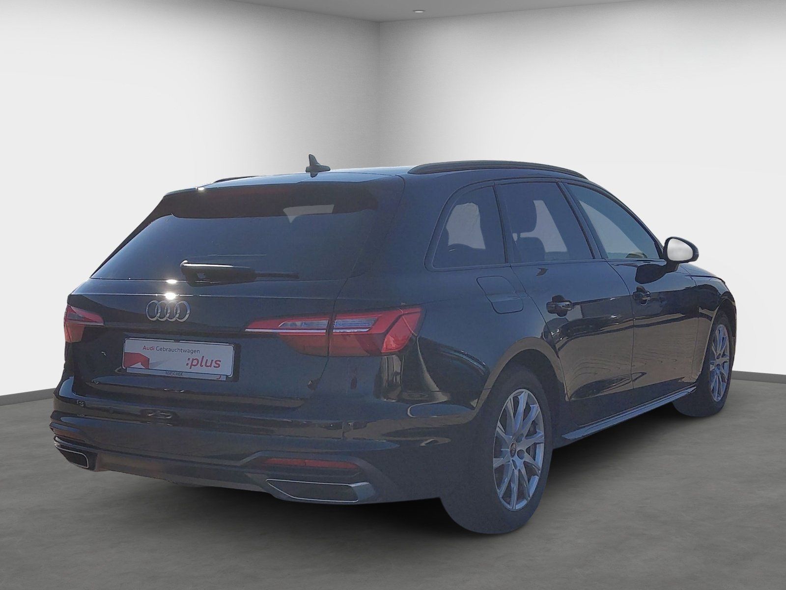 Audi A4 2023 г. Чёрный, пробег 46890 км