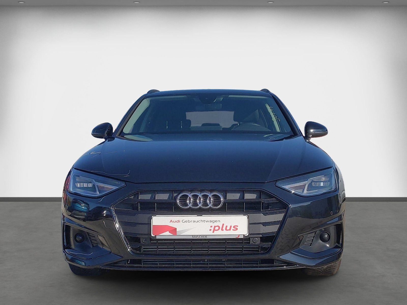Audi A4 2023 г. Чёрный, пробег 46890 км