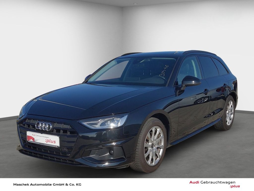 Audi A4 2023 г. Чёрный, пробег 46890 км