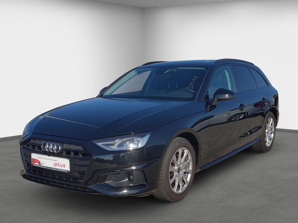 Audi A4 2023 г. Чёрный, пробег 46890 км