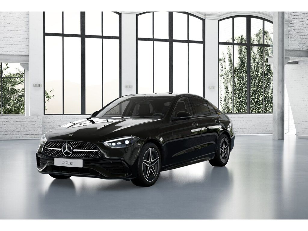 Mercedes-Benz C 220 2023 г. Чёрный, пробег 47813 км