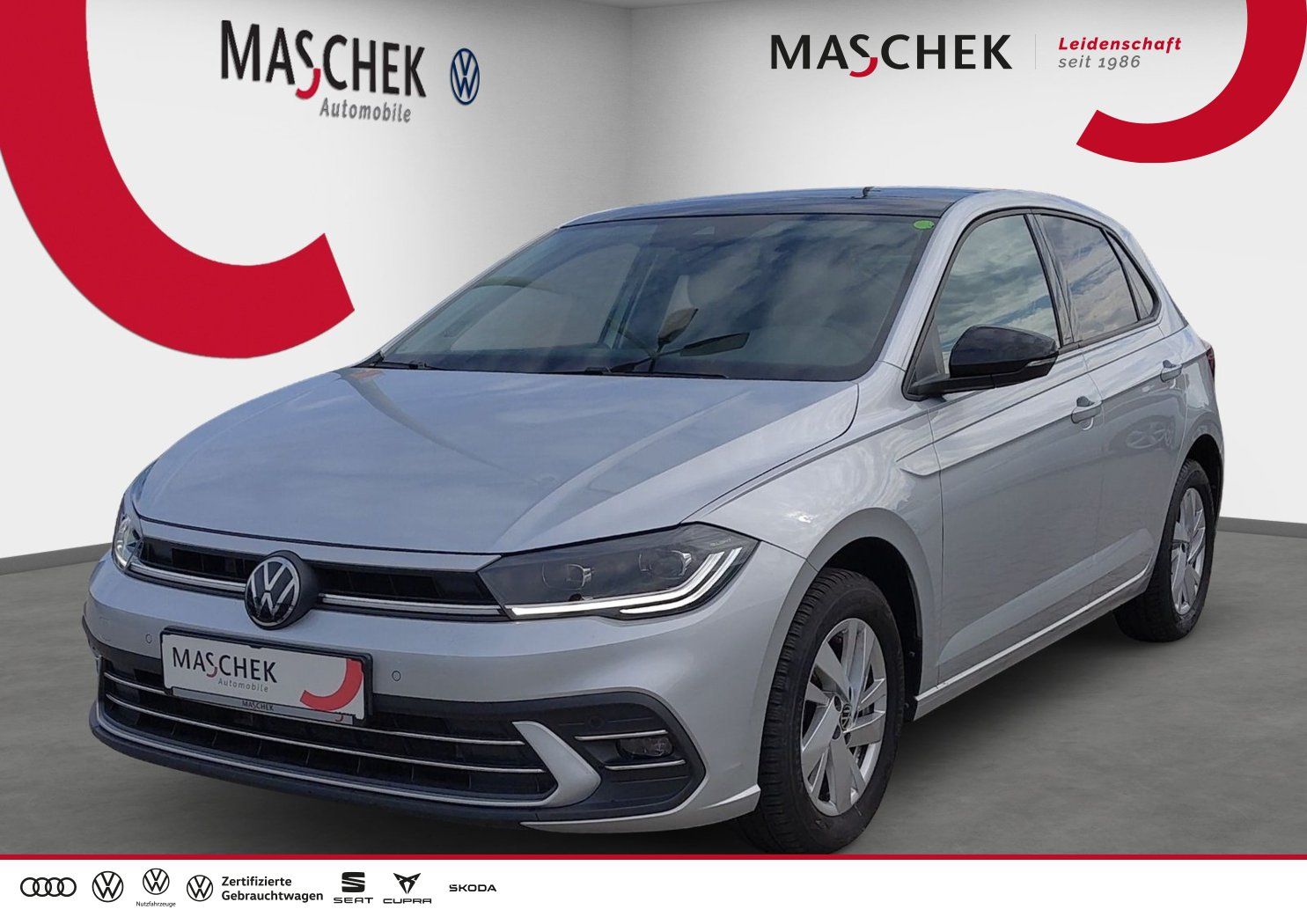 Volkswagen Polo 2024 г. Серебристый, пробег 47000 км