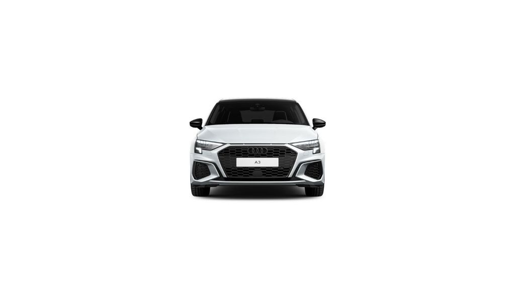 Audi A3 2023 г. Белый, пробег 39436 км