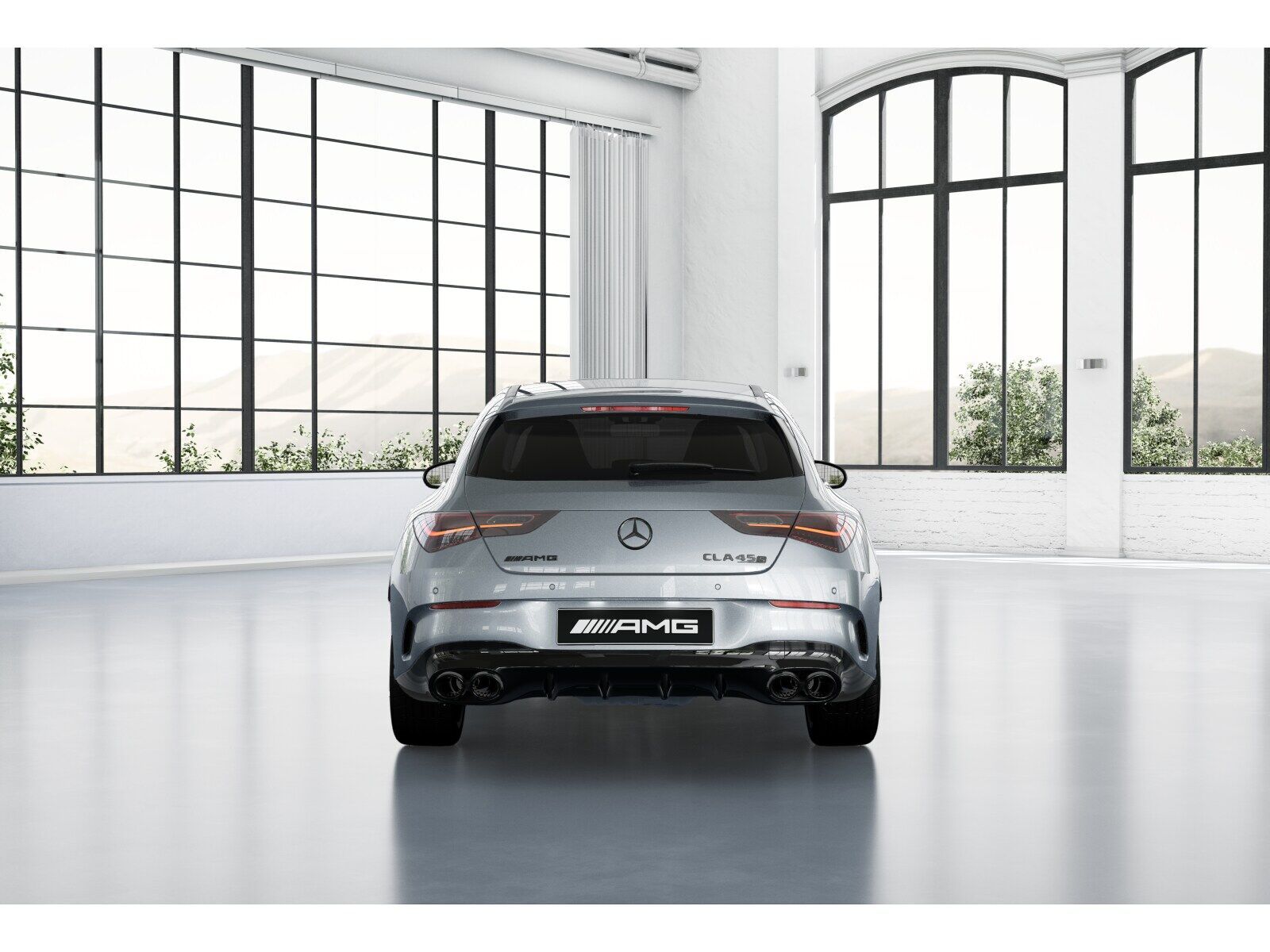 Mercedes-Benz CLA 45 AMG SHOOTING BRAKE 2025 г. Серебристый, пробег 3679 км