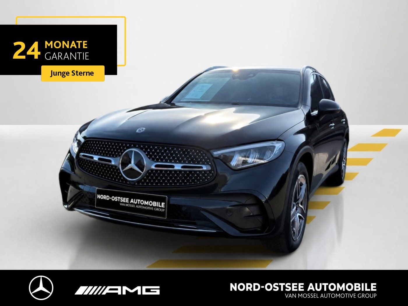 Mercedes-Benz GLC 300 2025 г. Чёрный, пробег 9405 км
