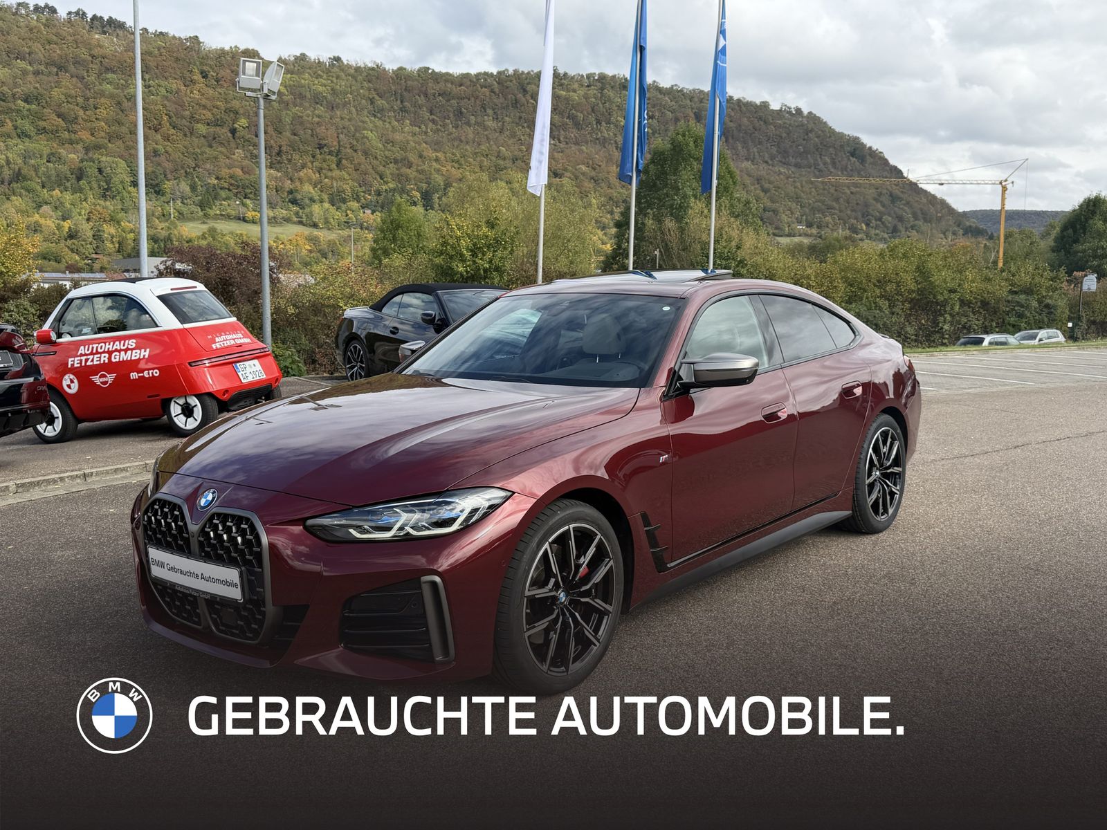BMW M440 2022 г. Красный, пробег 37850 км