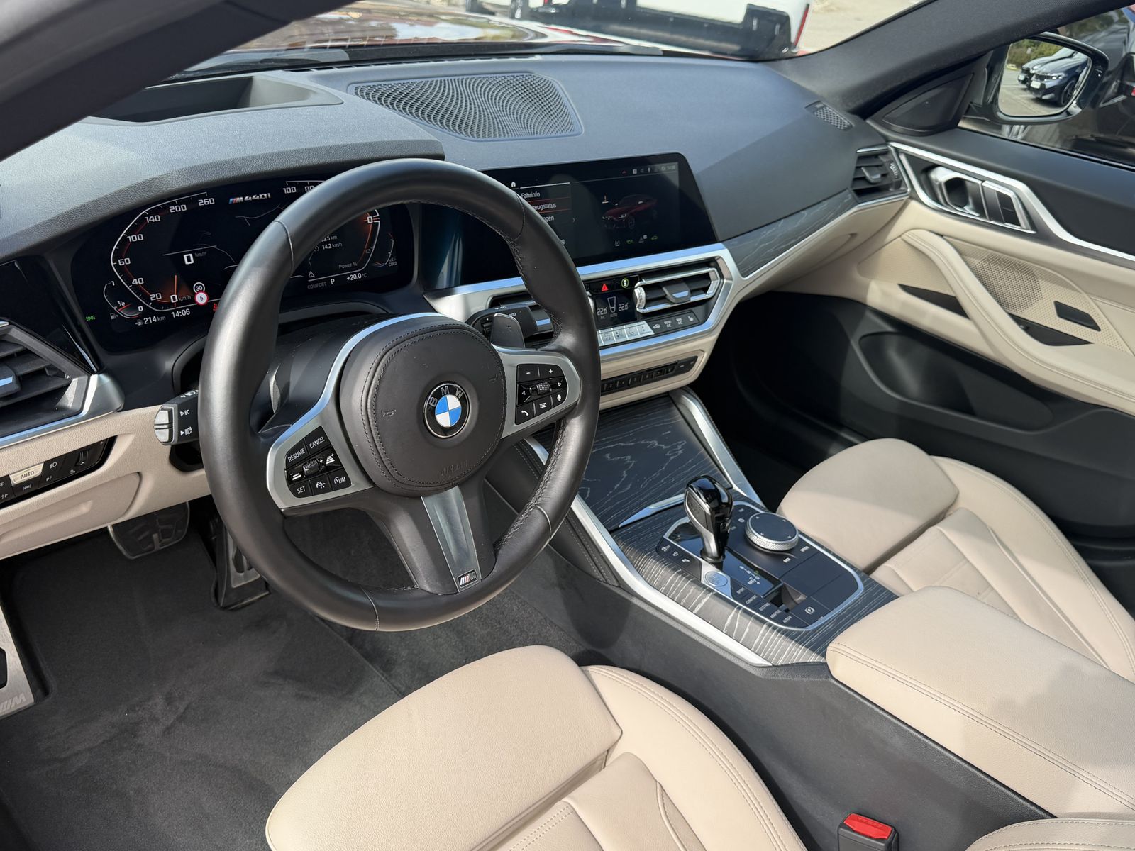 BMW M440 2022 г. Красный, пробег 37850 км