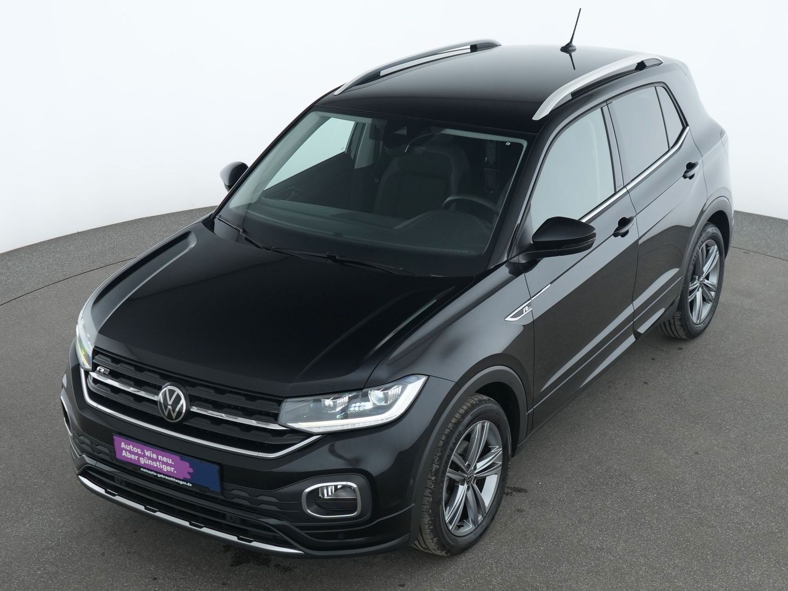 Volkswagen T-Cross 2022 г. Чёрный, пробег 35786 км