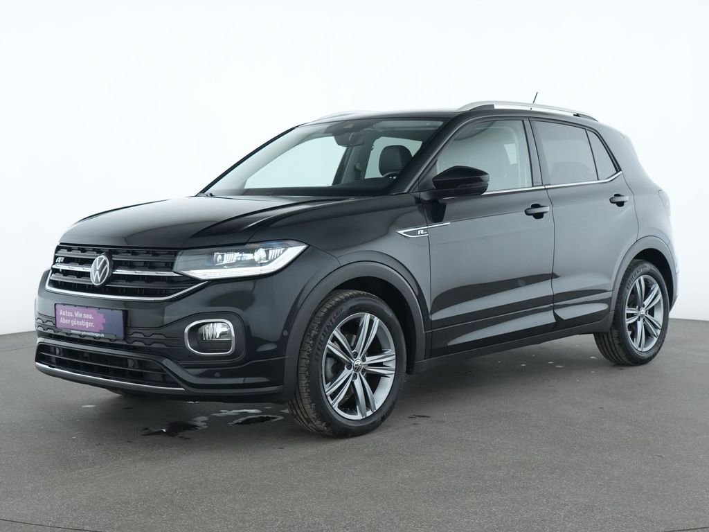 Volkswagen T-Cross 2022 г. Чёрный, пробег 35786 км