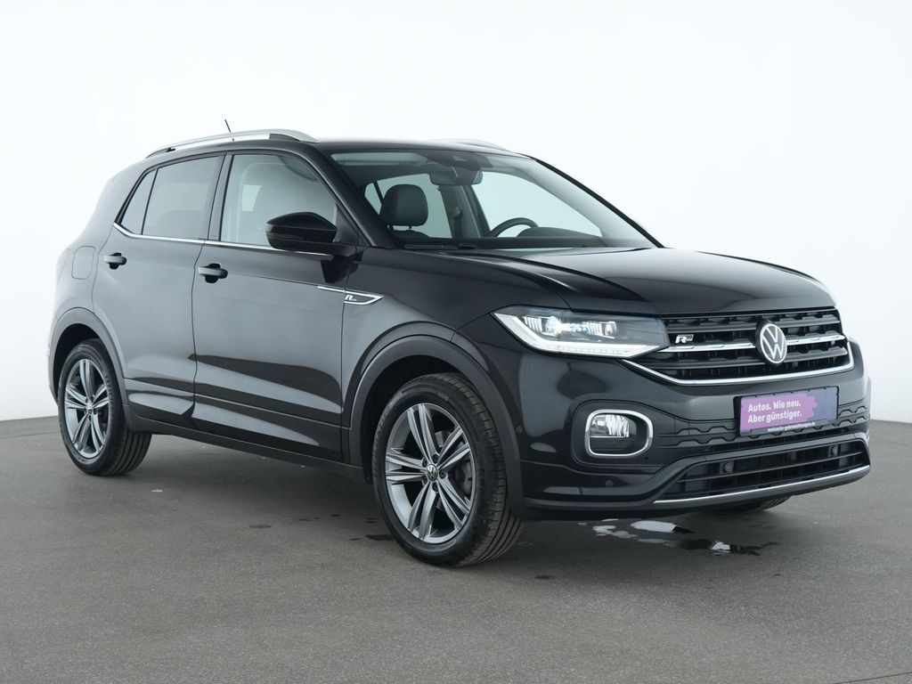 Volkswagen T-Cross 2022 г. Чёрный, пробег 35786 км