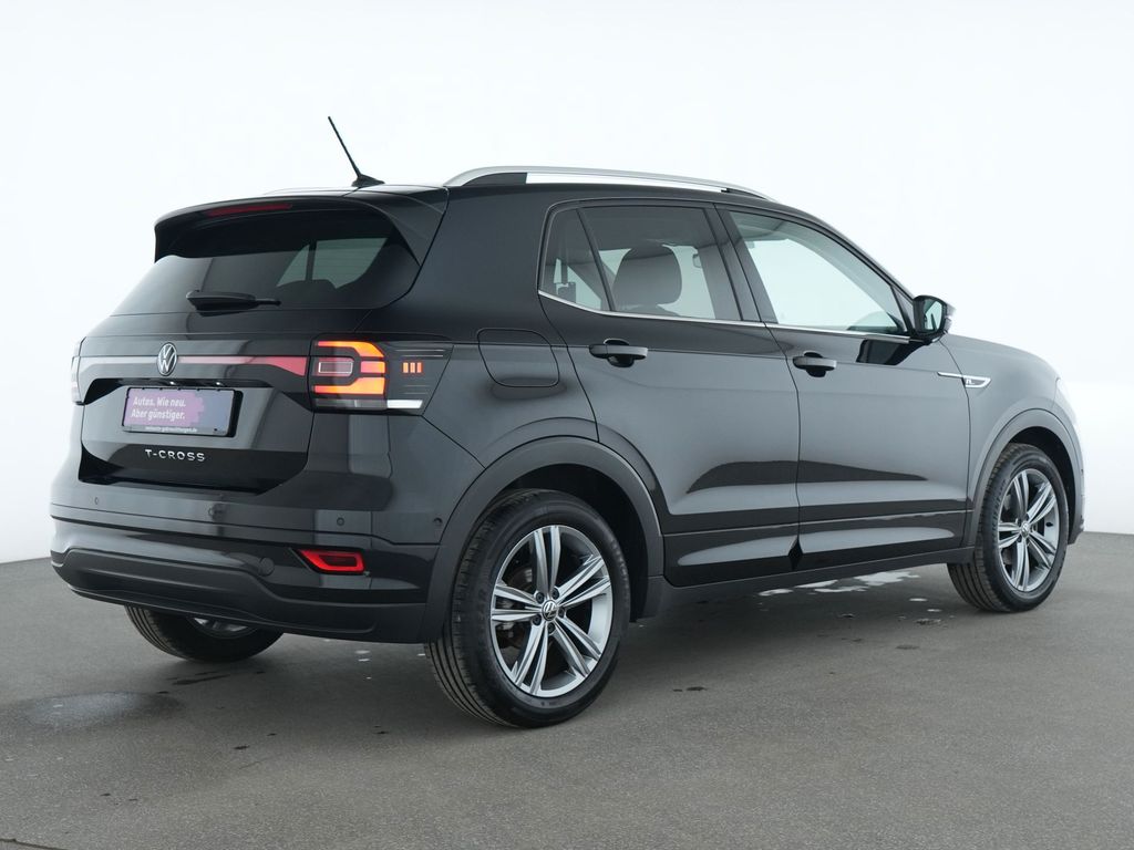 Volkswagen T-Cross 2022 г. Чёрный, пробег 35786 км
