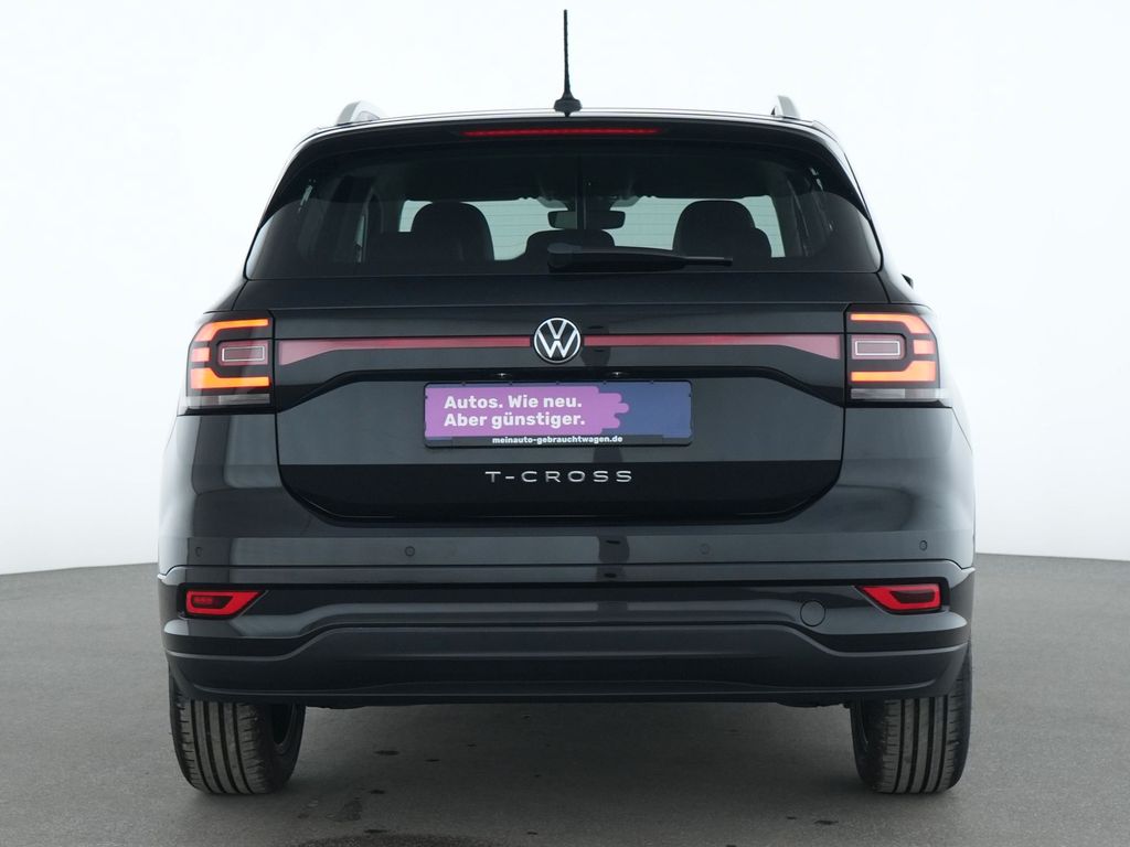 Volkswagen T-Cross 2022 г. Чёрный, пробег 35786 км