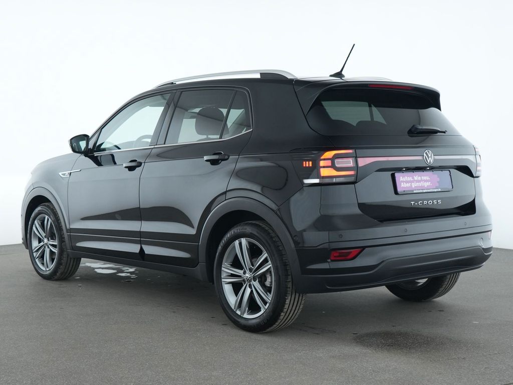 Volkswagen T-Cross 2022 г. Чёрный, пробег 35786 км