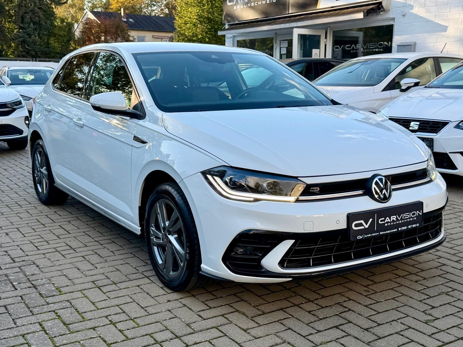 Volkswagen Polo 2022 г. Белый, пробег 57235 км