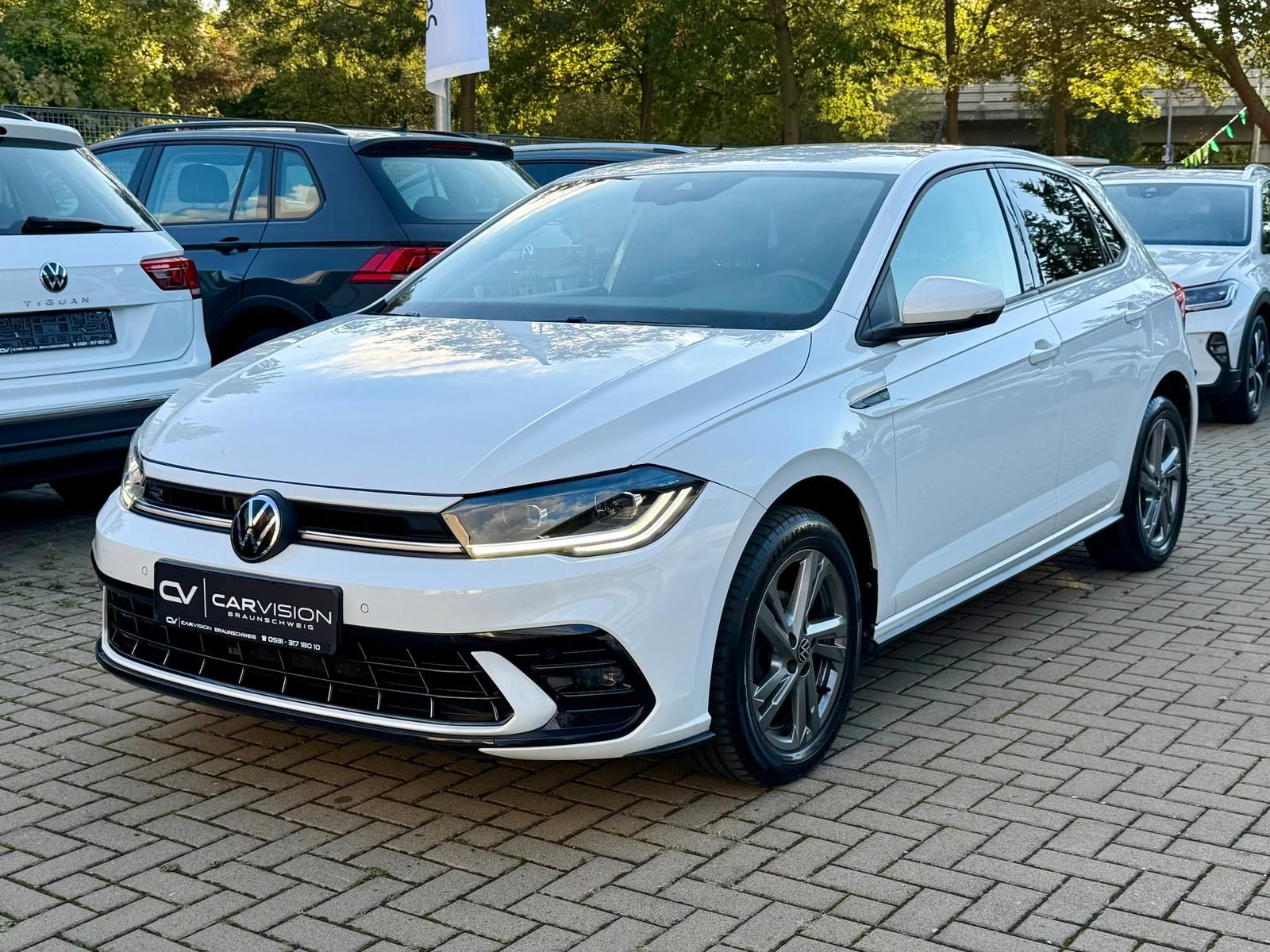 Volkswagen Polo 2022 г. Белый, пробег 57235 км
