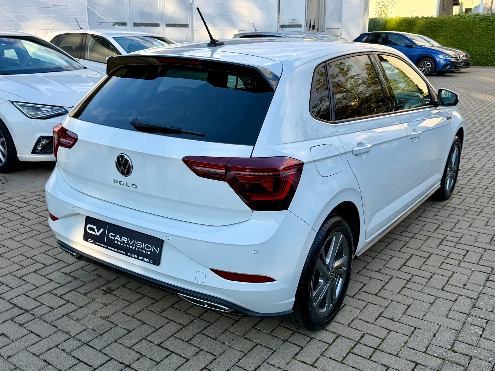 Volkswagen Polo 2022 г. Белый, пробег 57235 км