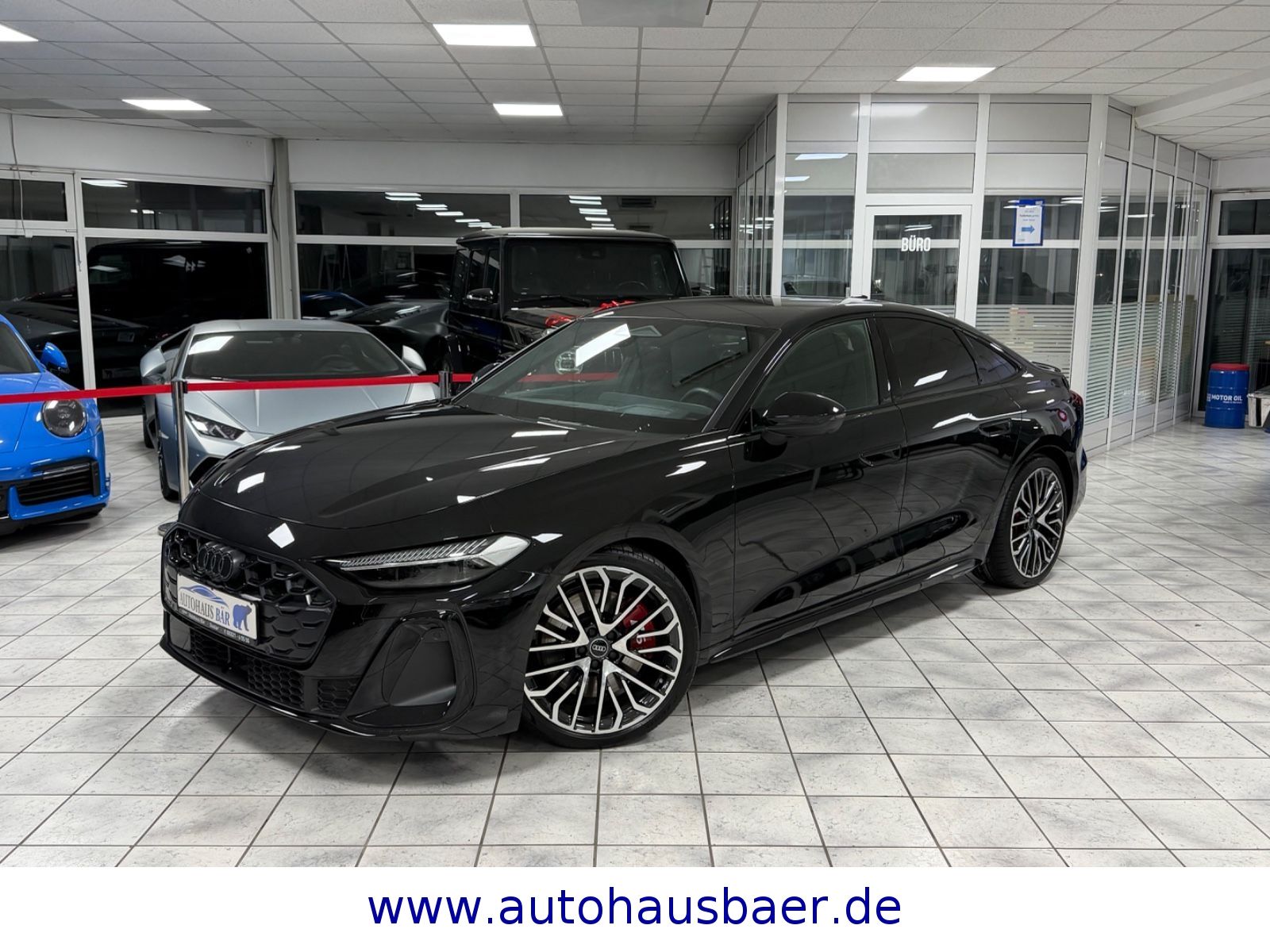 Audi S5 2025 г. Чёрный, пробег 22172 км