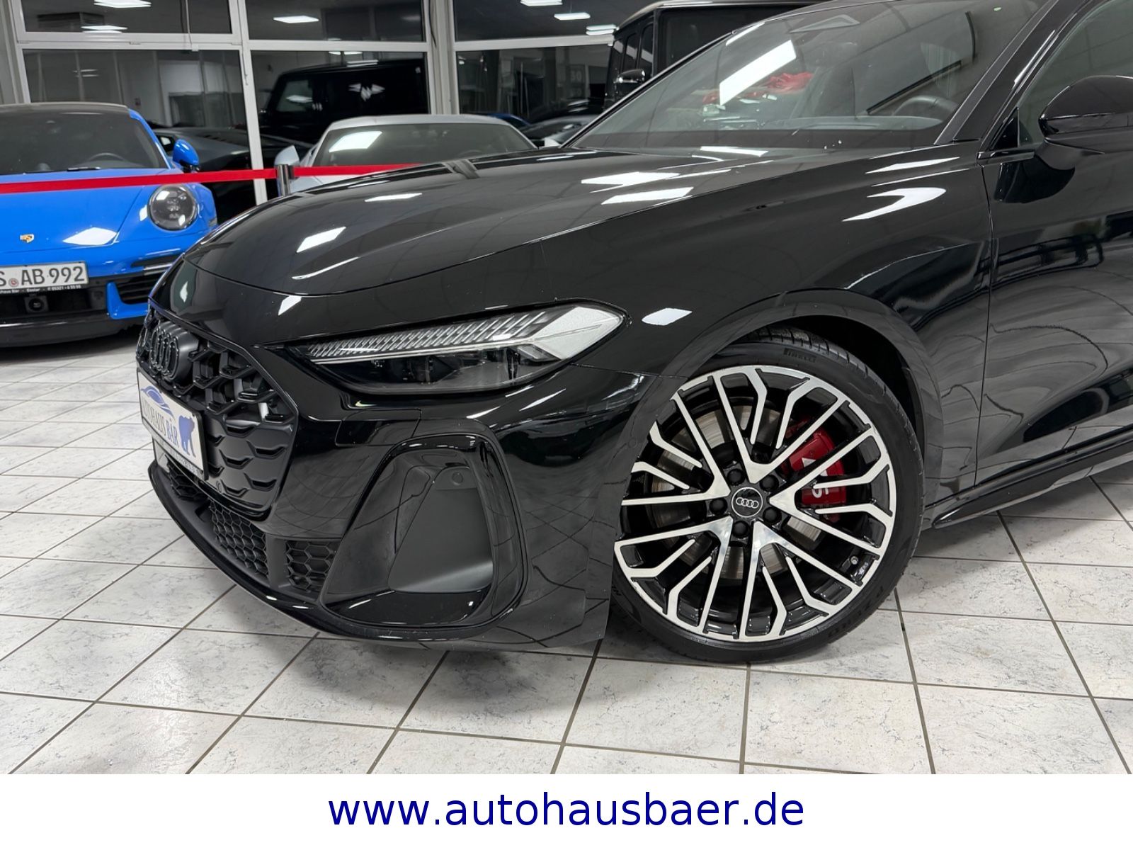 Audi S5 2025 г. Чёрный, пробег 22172 км