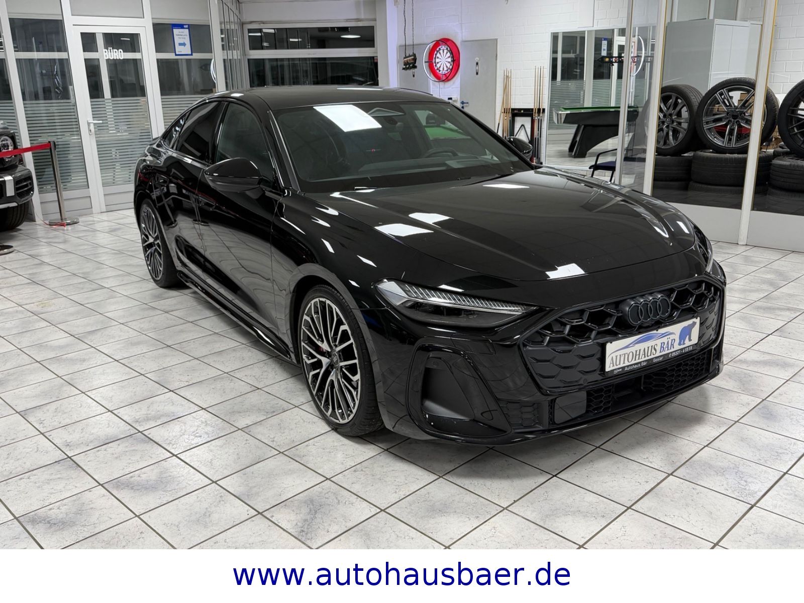 Audi S5 2025 г. Чёрный, пробег 22172 км