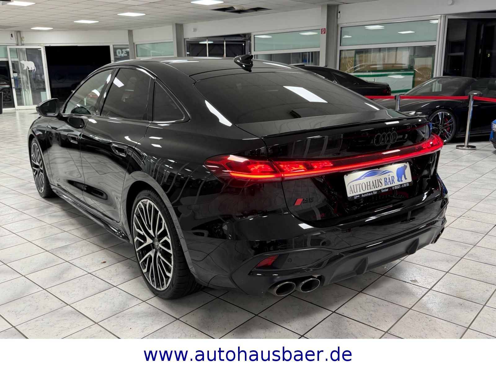 Audi S5 2025 г. Чёрный, пробег 22172 км