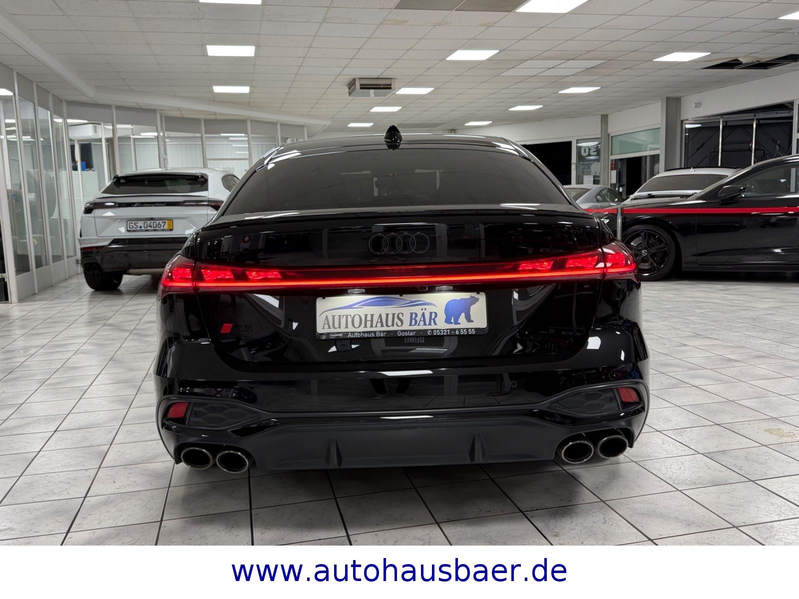 Audi S5 2025 г. Чёрный, пробег 22172 км