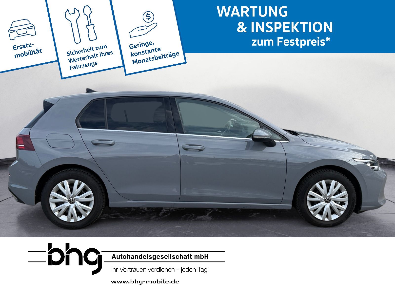 Volkswagen Golf 2024 г. Серый, пробег 26038 км