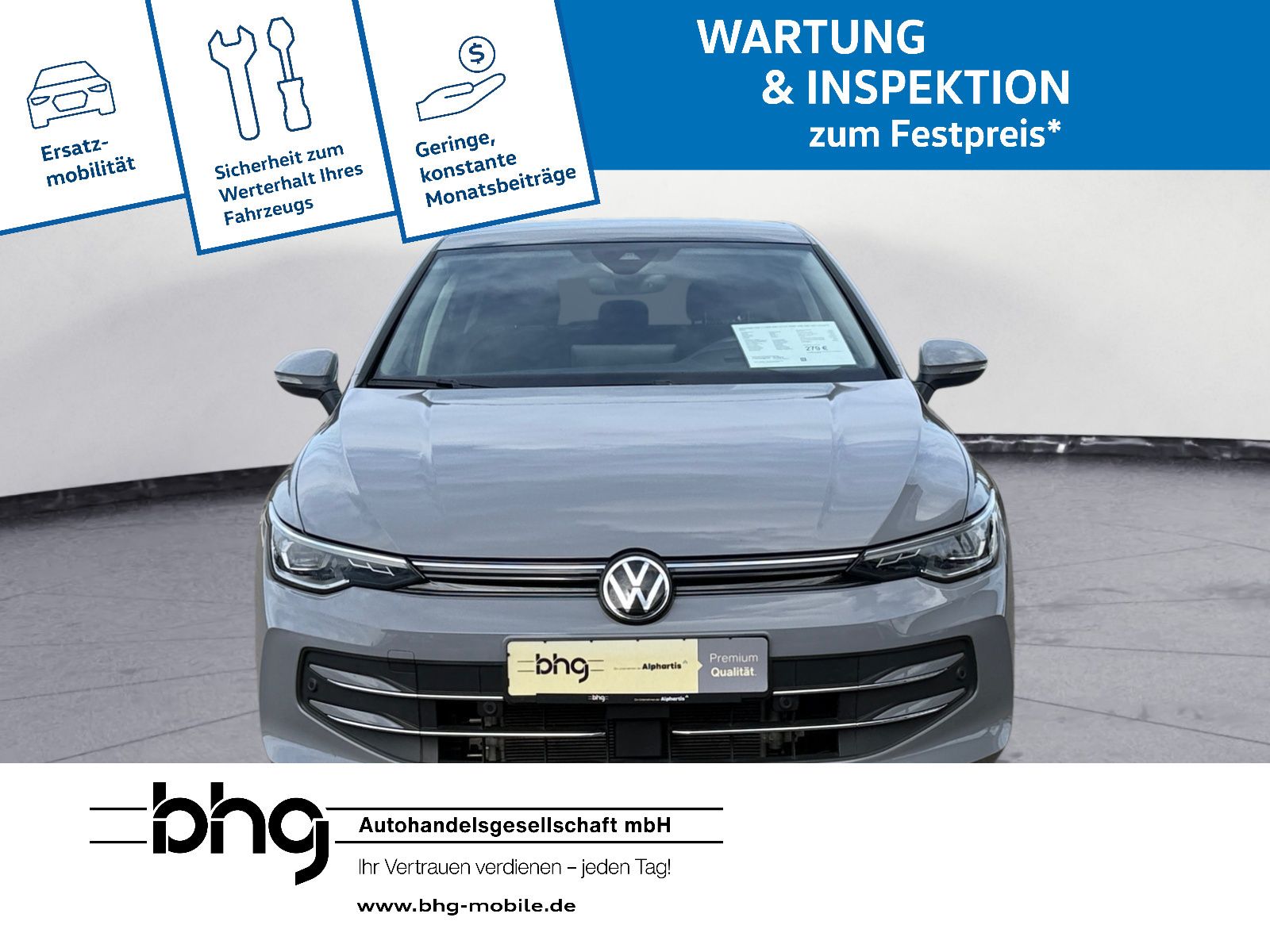 Volkswagen Golf 2024 г. Серый, пробег 26038 км