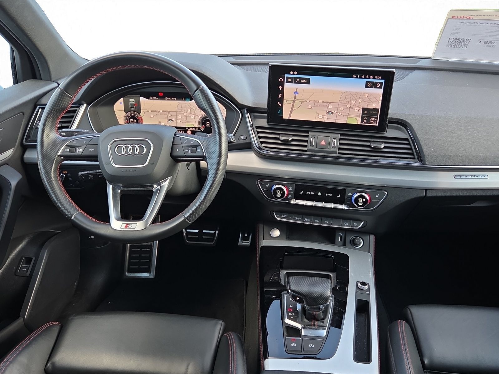 Audi Q5 2023 г. Белый, пробег 40367 км