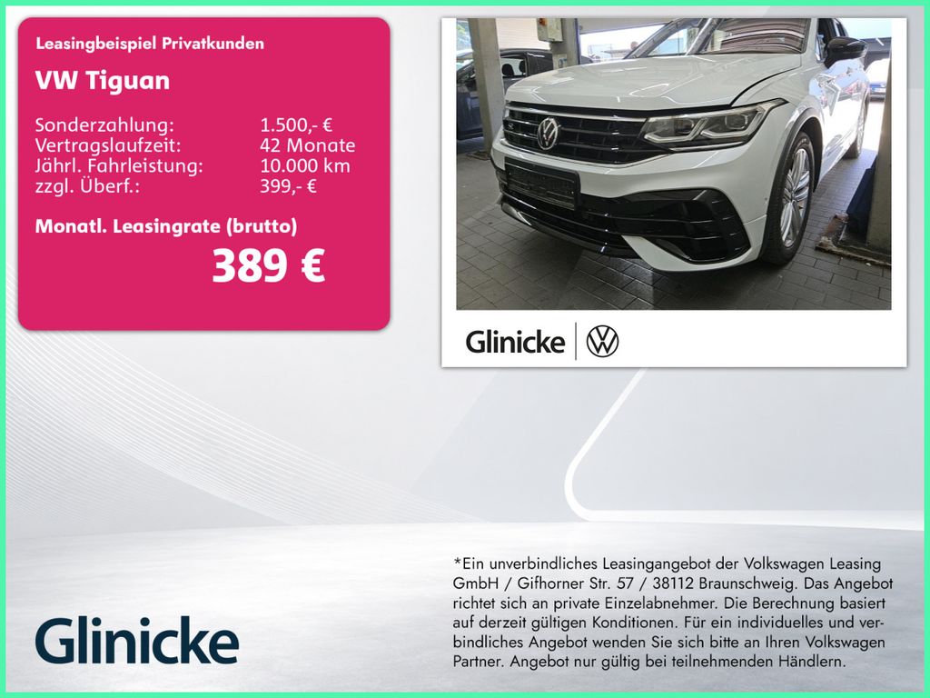 Volkswagen Tiguan 2021 г. Белый, пробег 43734 км
