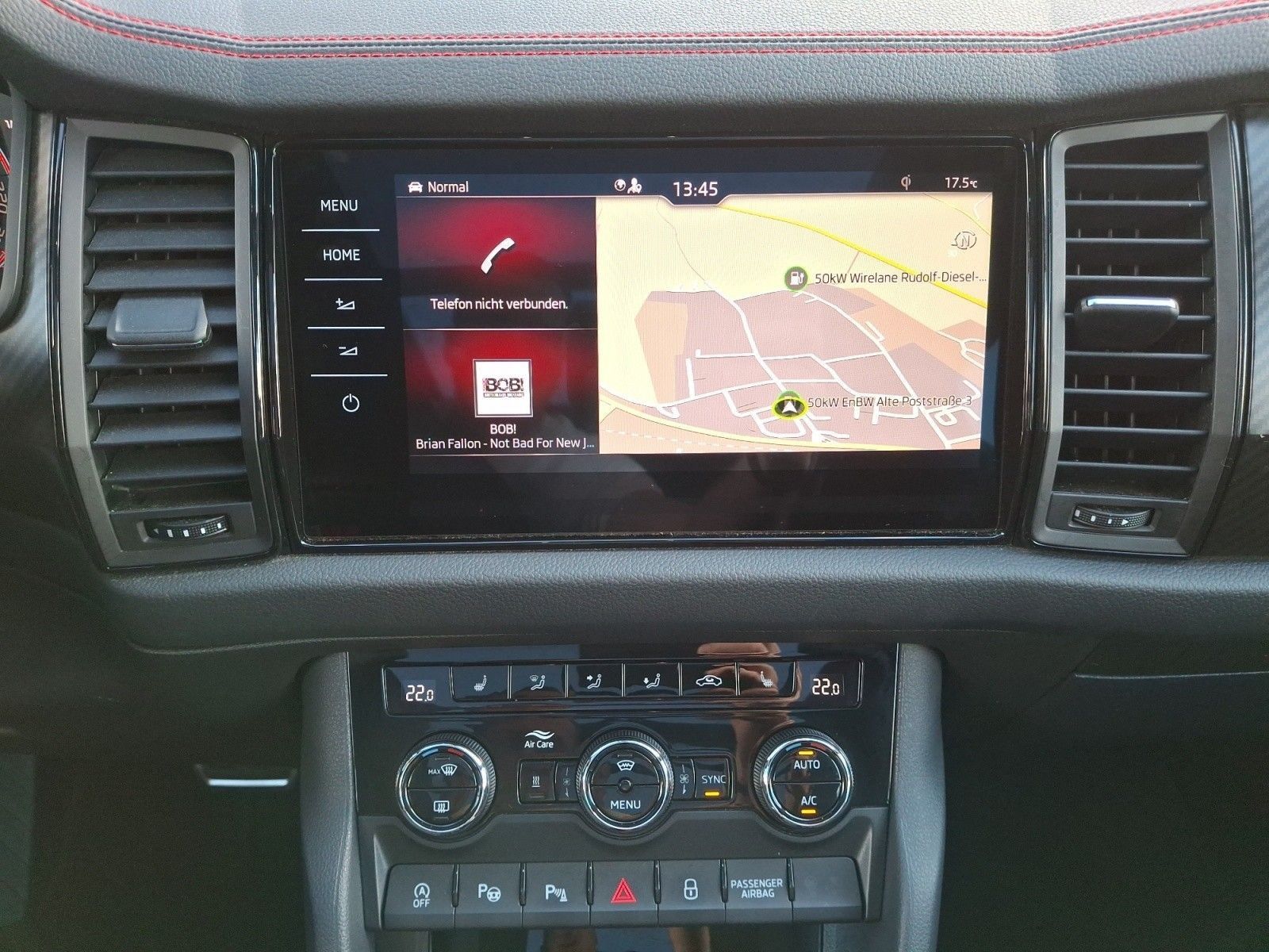 Skoda Kodiaq 2023 г. Красный, пробег 40425 км