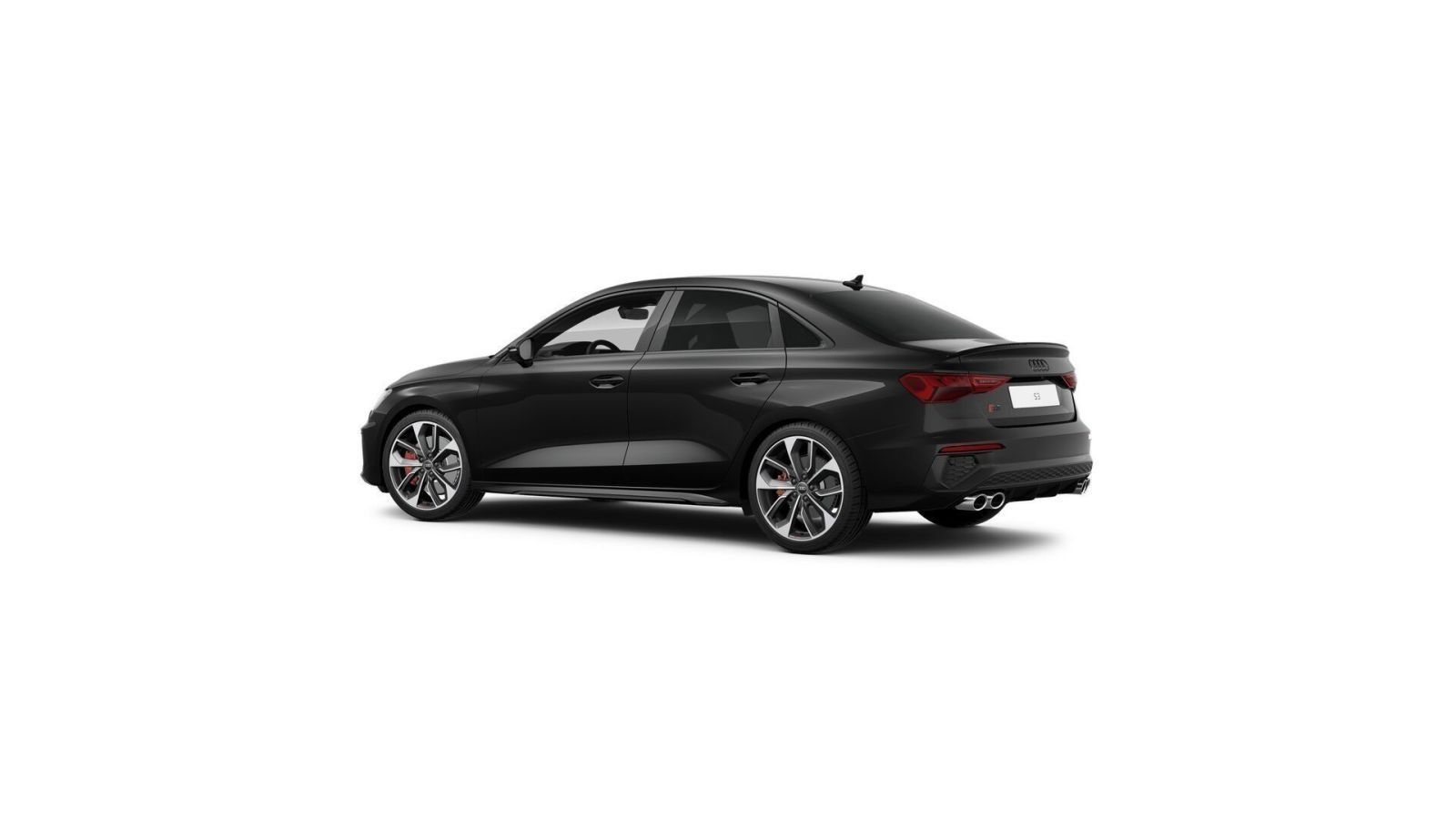 Audi S3 2024 г. Чёрный, пробег 23550 км