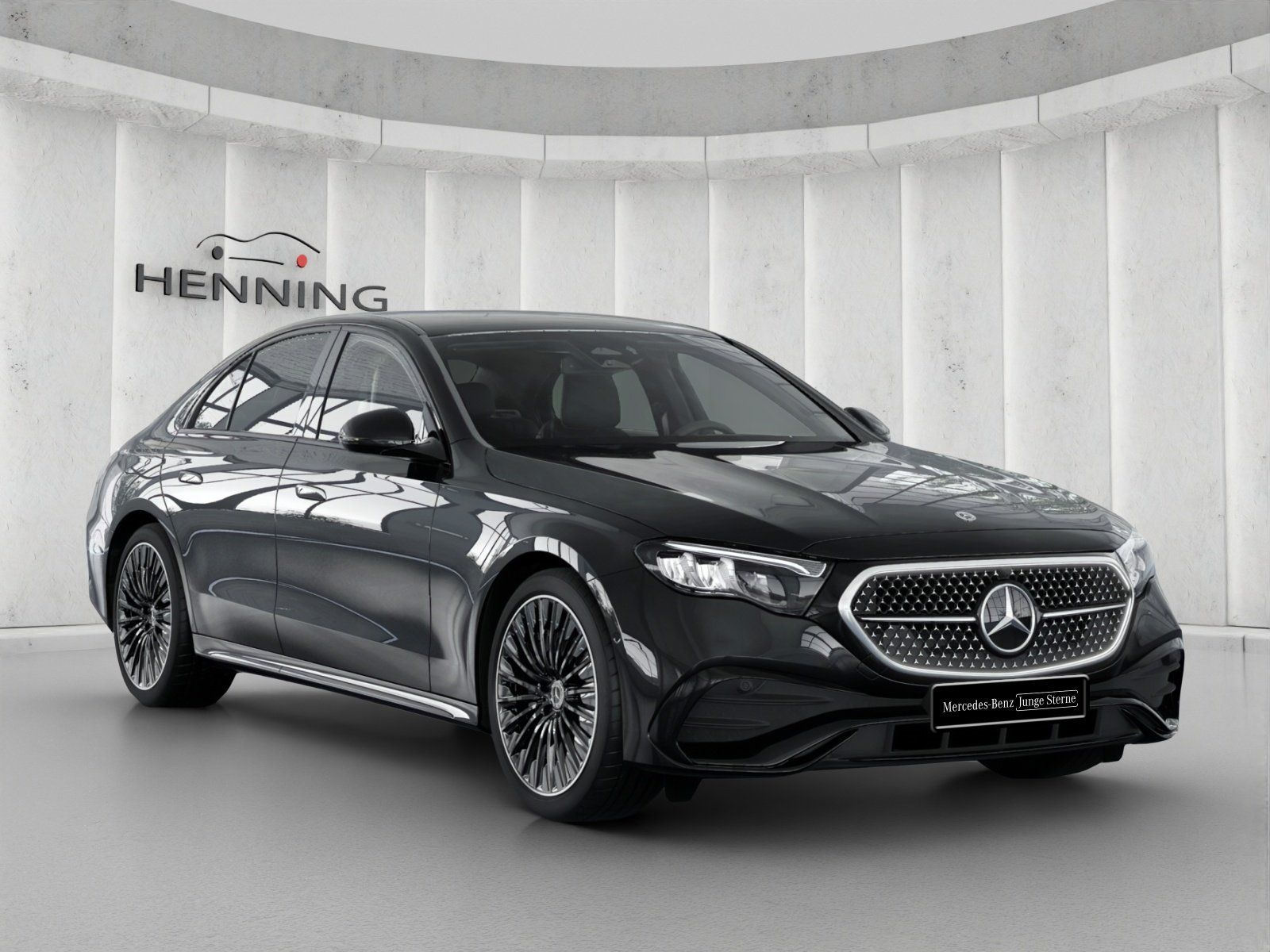 Mercedes-Benz E 200 2025 г. Чёрный, пробег 19491 км