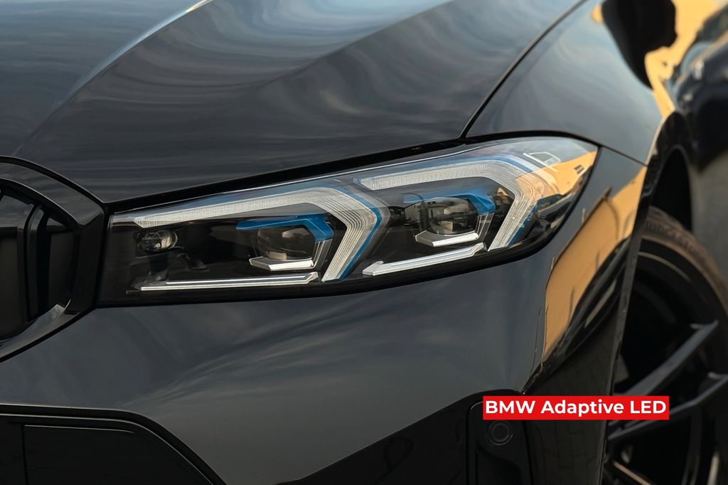 BMW 320 2024 г. Чёрный, пробег 29800 км