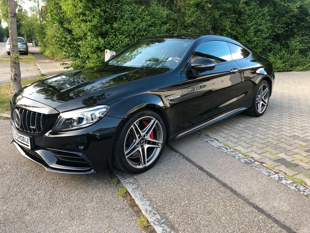 Mercedes-Benz C 63 AMG 2021 г. Чёрный, пробег 53000 км