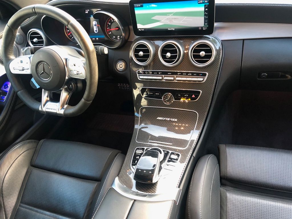 Mercedes-Benz C 63 AMG 2021 г. Чёрный, пробег 53000 км