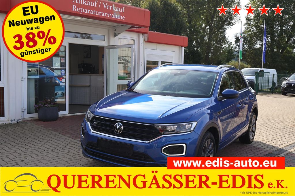 Volkswagen T-Roc 2021 г. Синий, пробег 58770 км