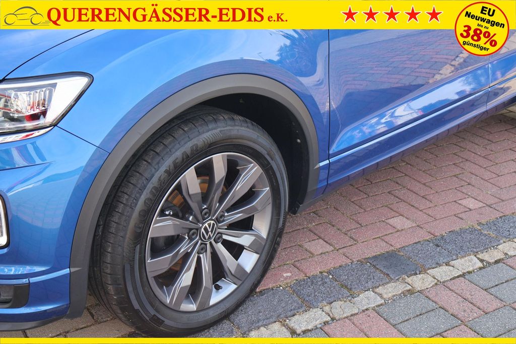 Volkswagen T-Roc 2021 г. Синий, пробег 58770 км