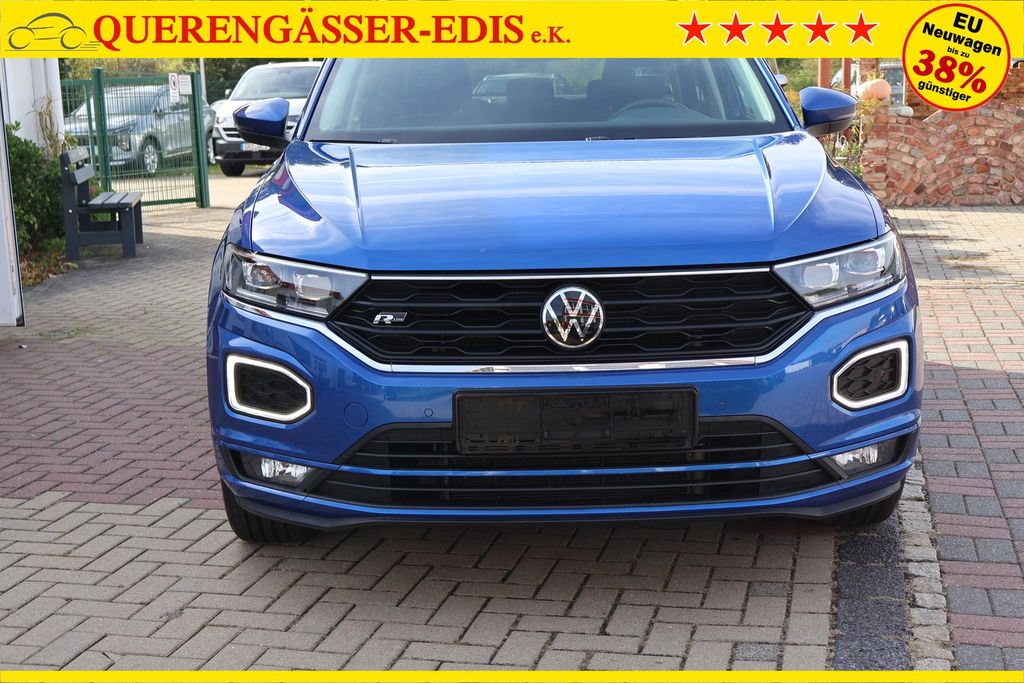 Volkswagen T-Roc 2021 г. Синий, пробег 58770 км