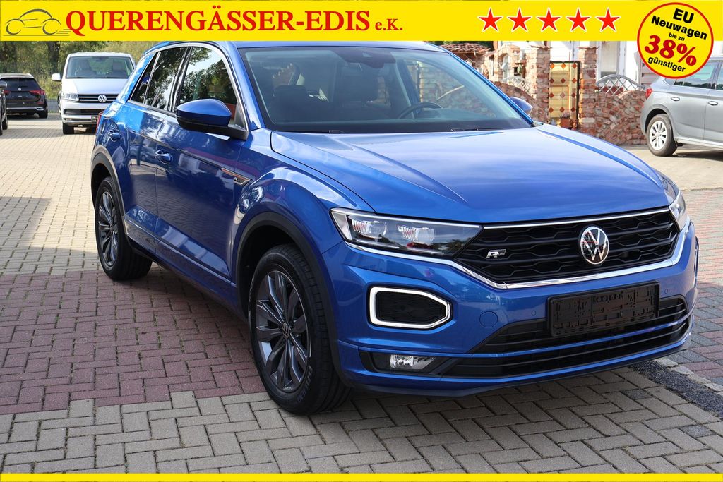 Volkswagen T-Roc 2021 г. Синий, пробег 58770 км