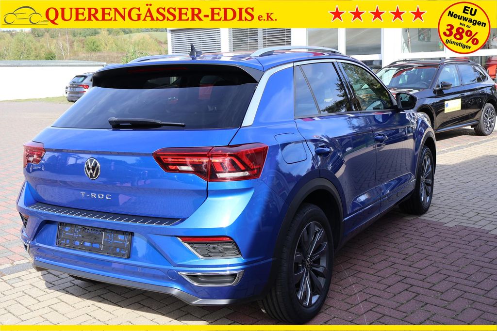 Volkswagen T-Roc 2021 г. Синий, пробег 58770 км