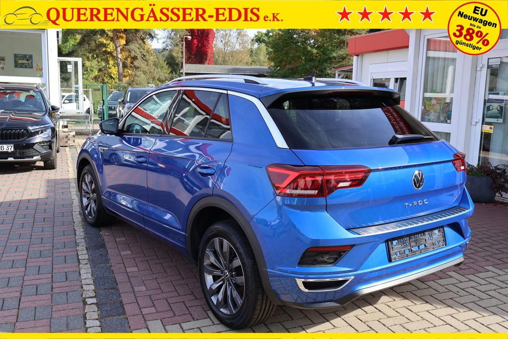 Volkswagen T-Roc 2021 г. Синий, пробег 58770 км