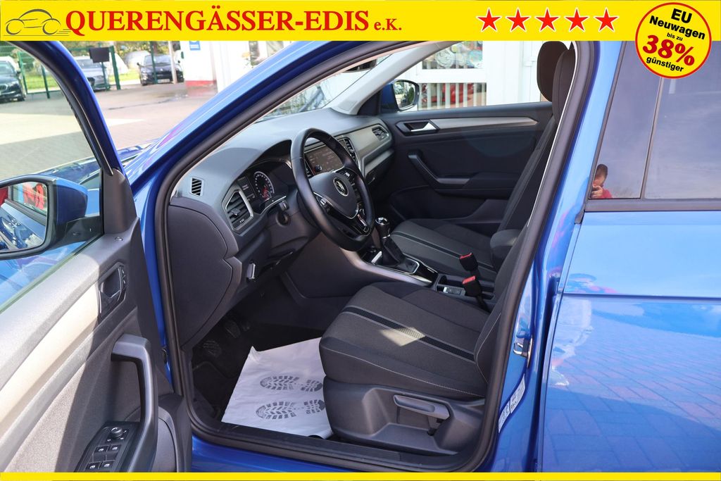 Volkswagen T-Roc 2021 г. Синий, пробег 58770 км