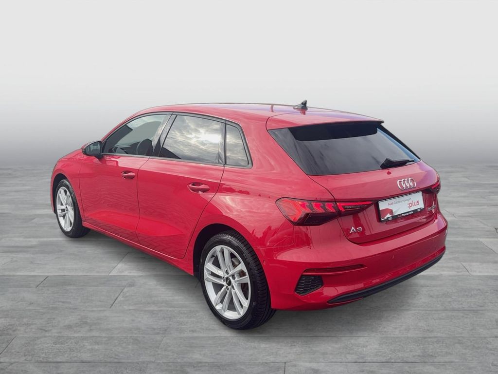 Audi A3 2023 г. Красный, пробег 31975 км
